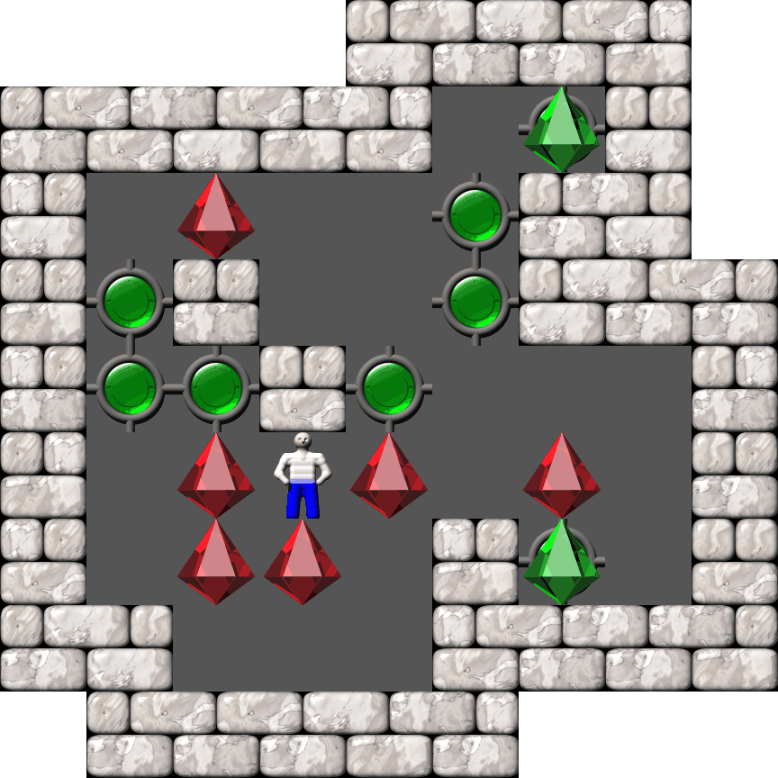 Sokoban Ionic Catalysts level 50